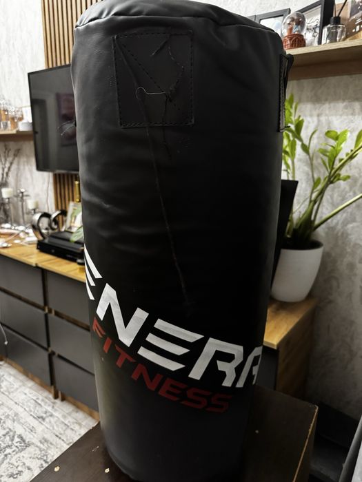 Кожаная груда от General вмести с перчатками UFC