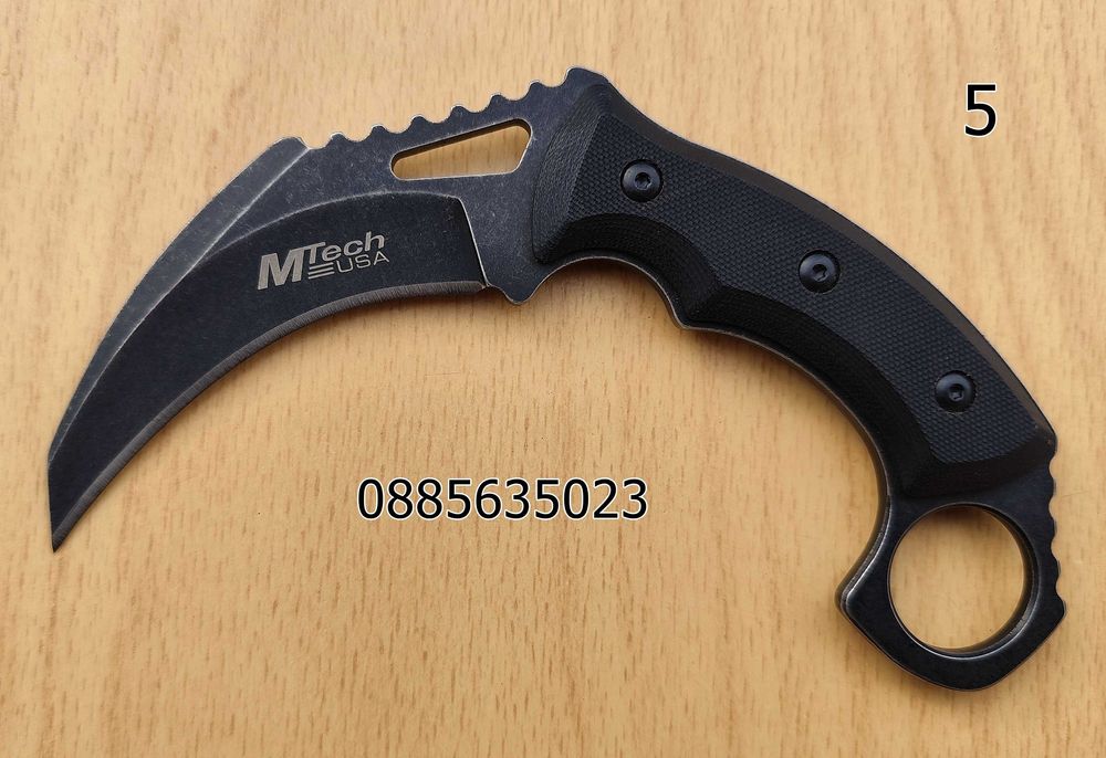 Карамбит с фиксирано острие / 5 модела /