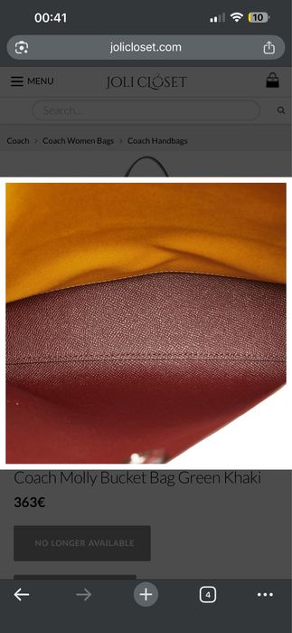 Кожаная сумка Coach (оригинал)