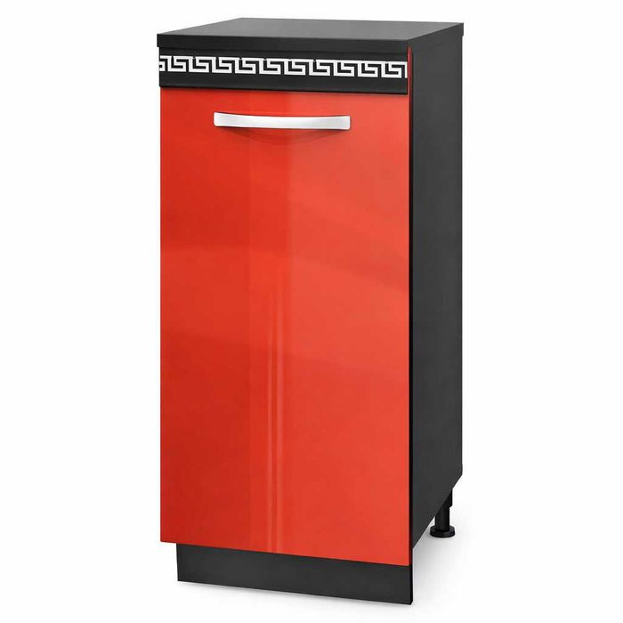 Долен кухненски шкаф 30 см с профил