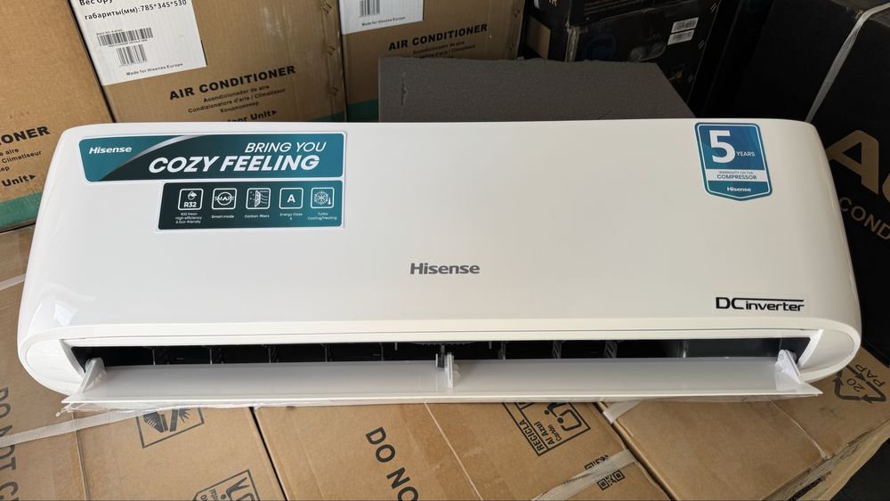 Кондиционер Hisense 12 wings, Super Dc invertor, Количество, доставка