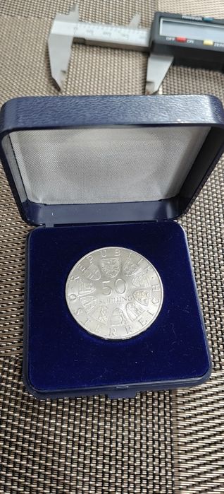 Moneda argint austria stare perfecta