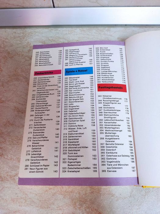 Carte Germana, 365 de idei de jocuri și meșteșuguri