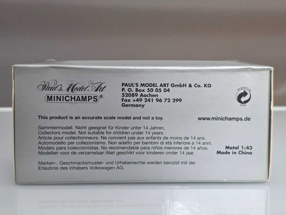 Macheta Auto 1/43 Minichamps Dealer Edition VW Volkswagen Touran