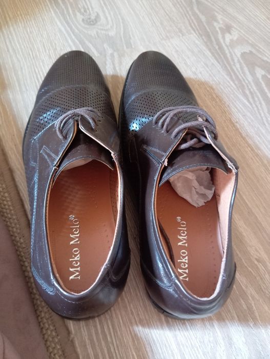 Туфли мужские кожаные