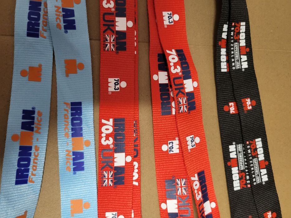 Sapca/lanyard/agatatoare Ironman/Triathlon/Triatlon
