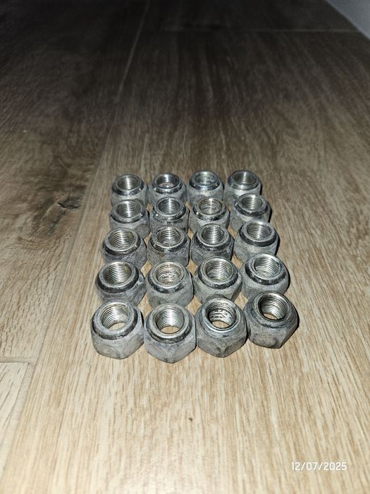 Set 20 piulite HEX21  pentru prezoane otel M12x1.25