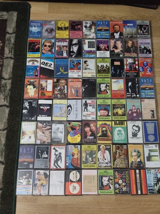 Casete audio originale și inregistrate