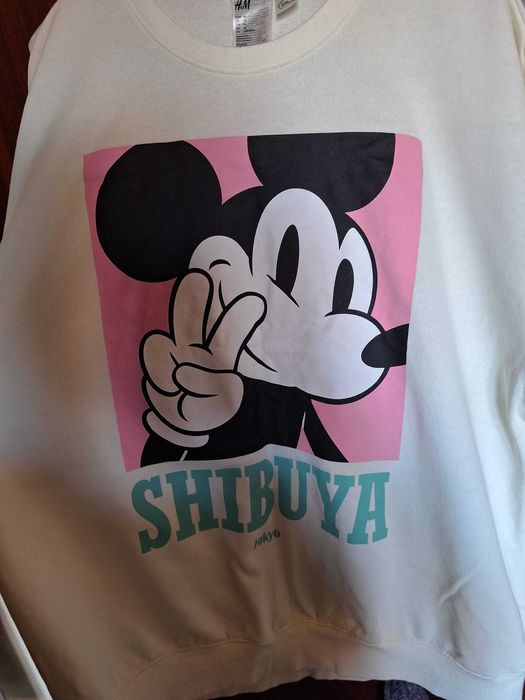 Hanorac / sweatshirt H&M Disney Mickey Mouse Shibuya, mărimea M