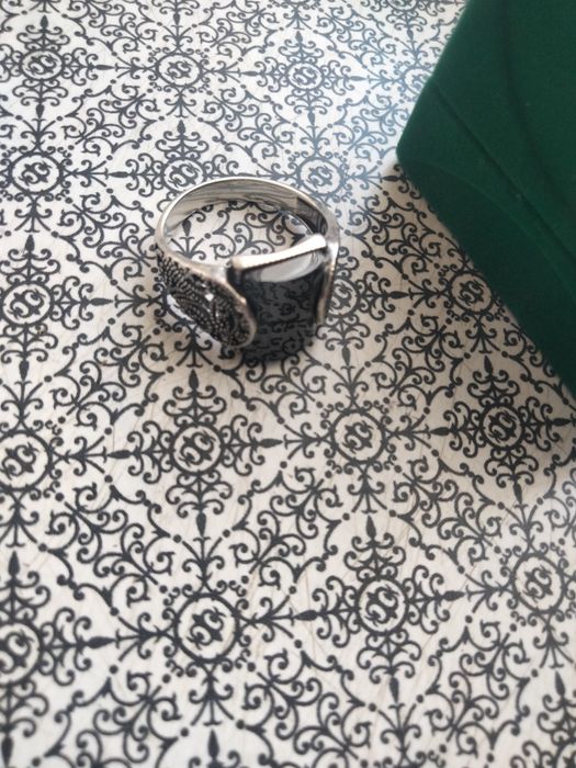 Кольцо мужское. Серебро 925 пробы