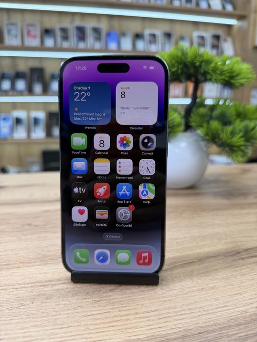 ‼️iPhone 14 Pro 128Gb Purple - Sanatate bat. 100% - Garantie 12 luni