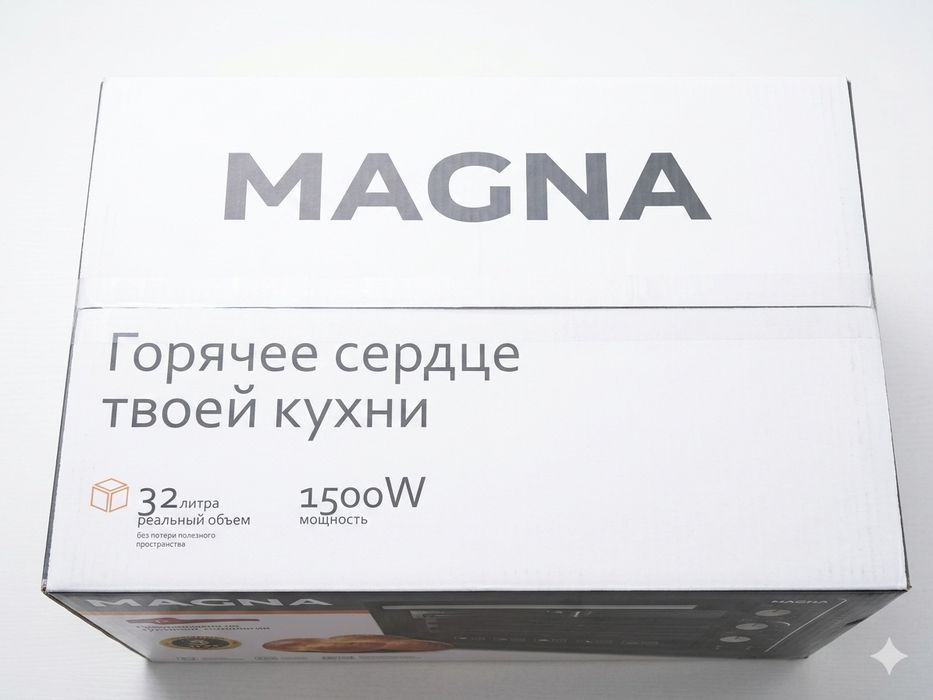 Новая мини-печь (духовка) MAGNA 32л / 1500W. Турция