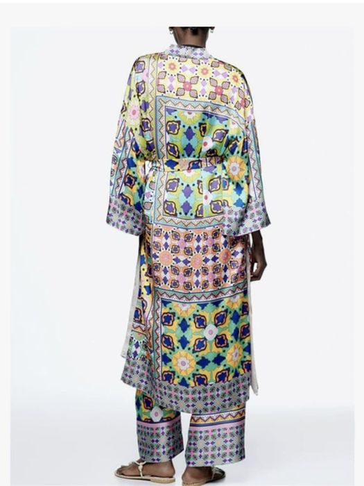 Дамски сет zara  флорален