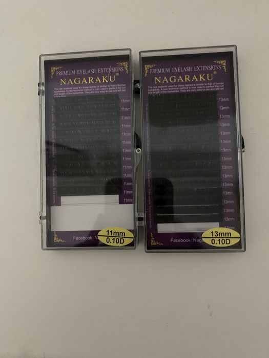 Ресницы для наращивания Nagaraku (6шт)