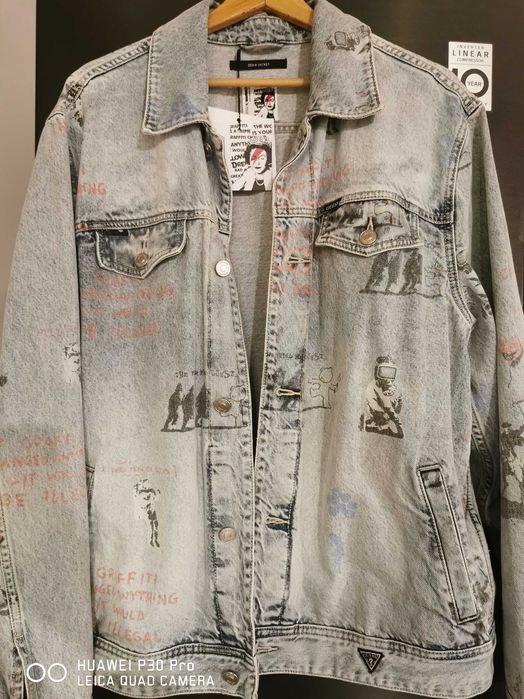 Мъжко Дънково яке Guess ново