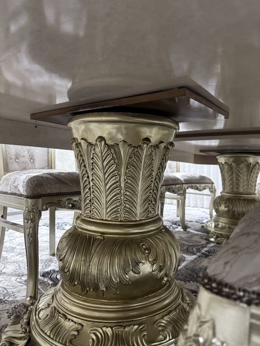 Королевский стол стул 12 талик янги хали ишлатилмаган наманганда