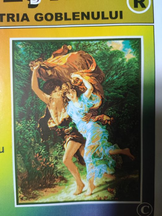 Набор для вышивания полукрестом румынский