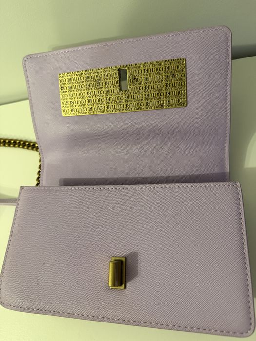 Кожена чанта Versace Jeans Couture