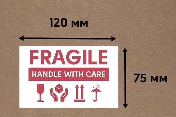 Наклейка FRAGILE