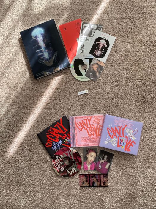 Aespa, Lesserafim, Txt, Stayc, Idle, Itzy, Everglow kpop албуми