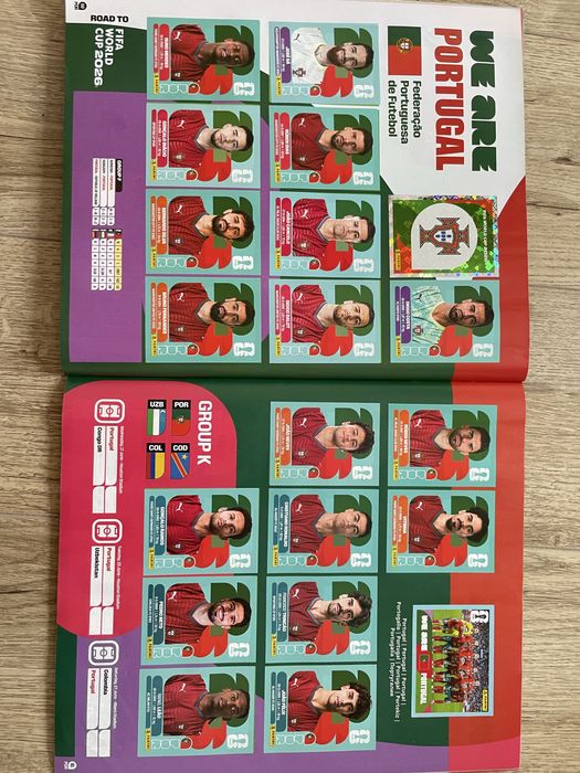 Vând album soft cover Panini WC 2026, 99,99% finalizat