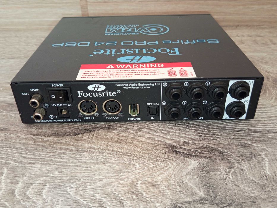 Аудио интерфейс Focusrite SAFFIRE PRO 24 DSP