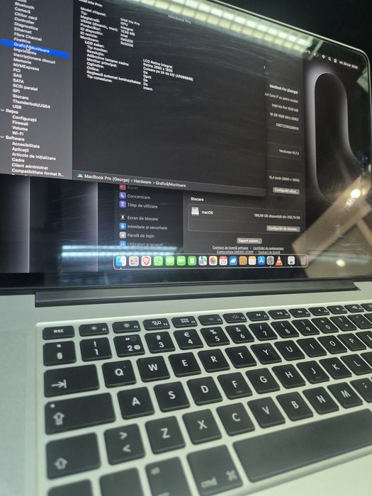 Macbook Pro  11.4 , i7 , 16GB Ram / 256GB , 15,4 INCH