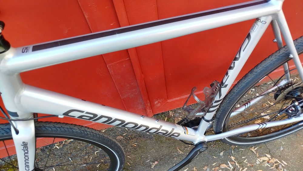 Gravel Cannondale XL 2x11 vit. cube