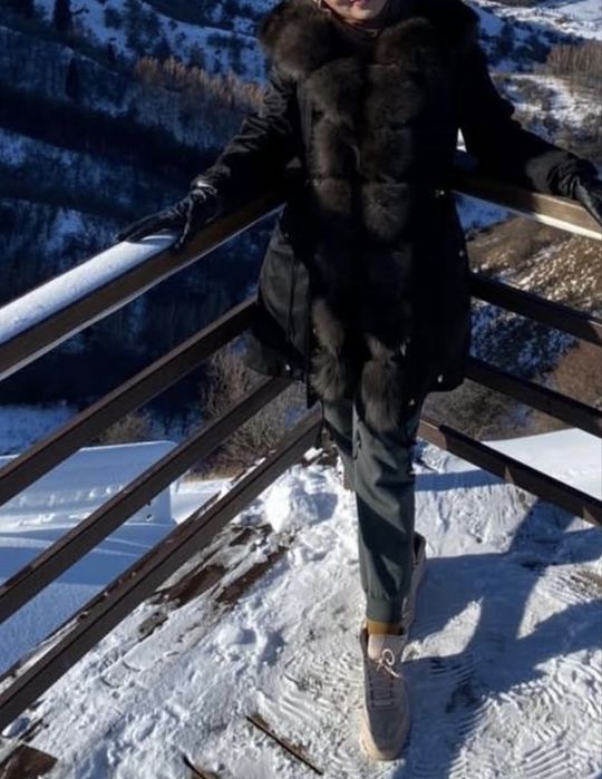 Зимняя парка размера XS-S