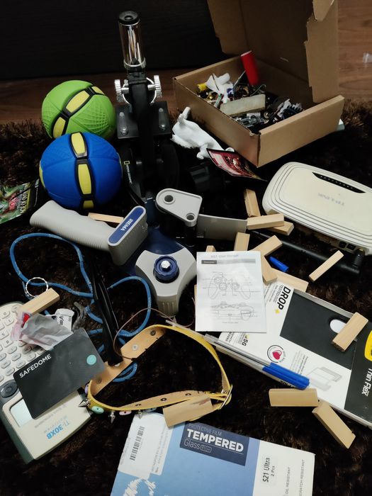 Pachet electronice lot pcs cutie