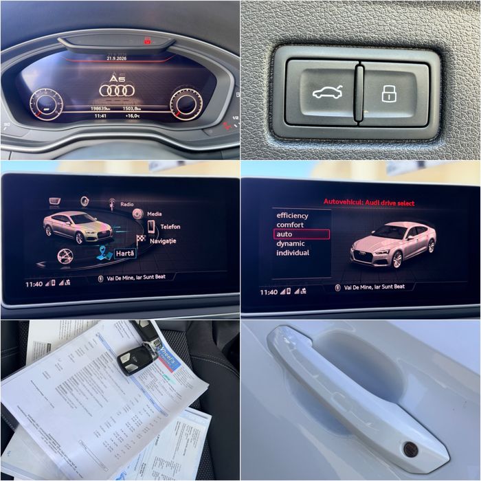 Audi A5 S-Line Plus  2.0TDI 150CP 2018 - Virtual Cockpit