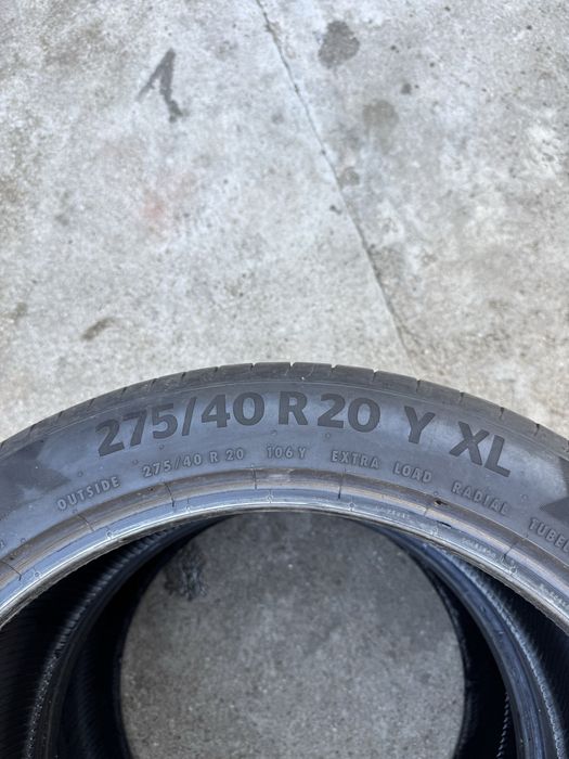 Vand 2 anvelope Continental de vara 275/40/20