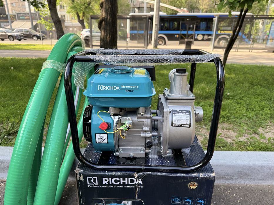 Мотопомпа бензиновая «RICHDA» 50 мм