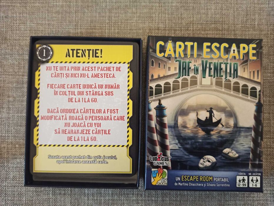 Carti Escape Jaf in Venetia