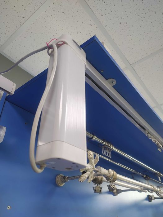 Электро-карниз с пульта управления!