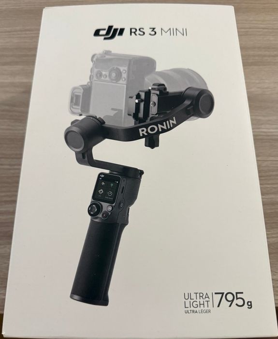 Stabilizator imagine Gimbal DJI Ronin RS 3 Mini, Bluetooth, 3 axe,fbox