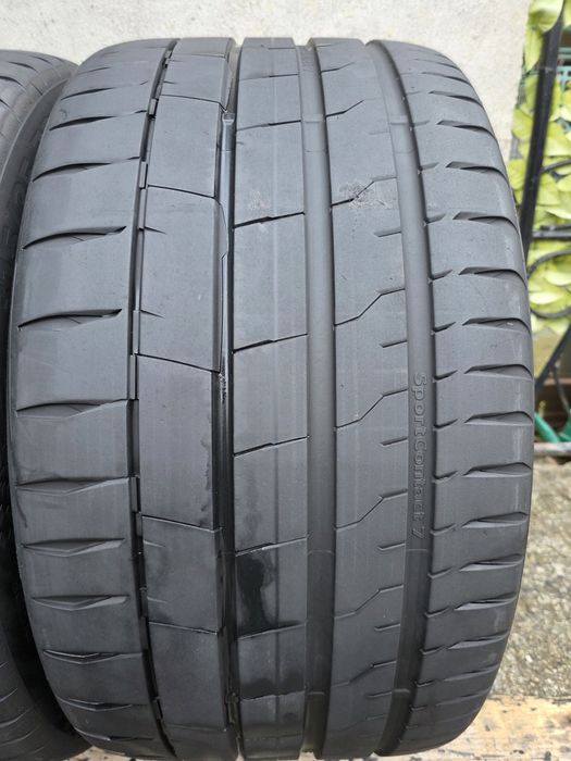 Vând două anvelope de vara continental  315 35 22 dot 2124