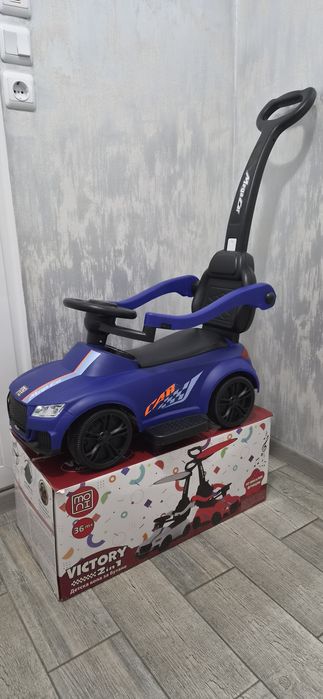 MONI Кола с дръжка Viktory 2v1 -Нова!