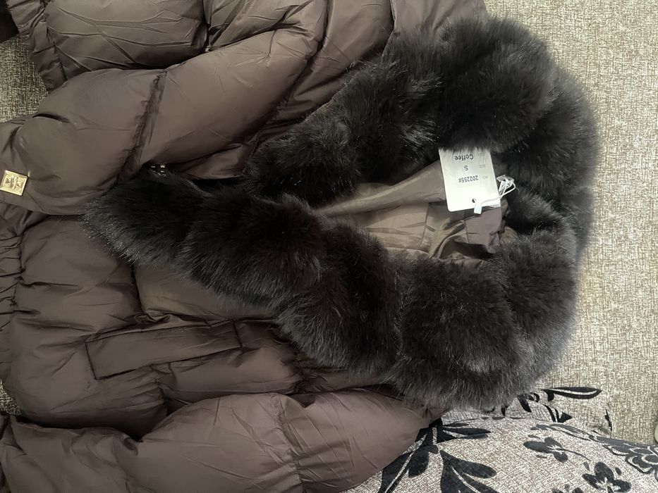 Vand geaca  de fas cu blana artificiala