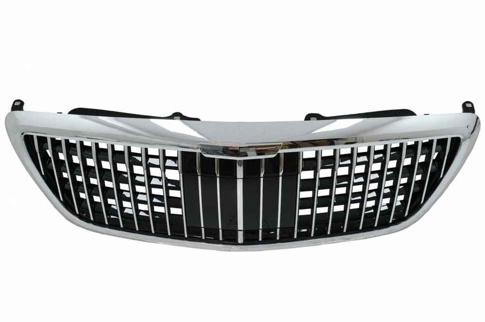 Grila Centrala Mercedes S-Class W222 X222 (2014-2020) Vertical Crom