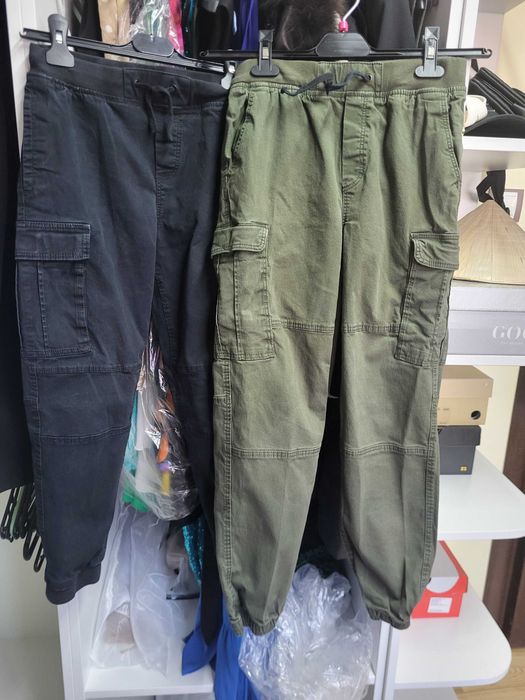 H&M карго панталони 2 броя 152см