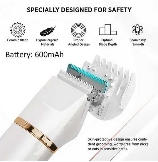 3-в-1 Електрическа бръсначка за брада, Подстригване, оформяне и грижа