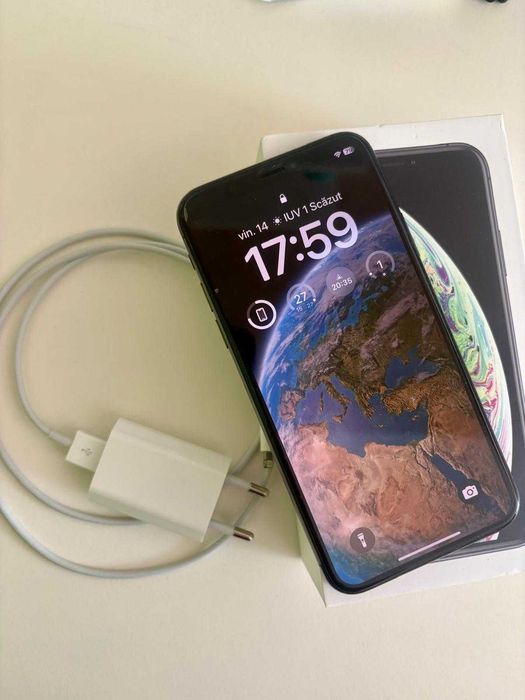 IPhone XS Space Grey, 256 GB, Excelent, Incarcator original