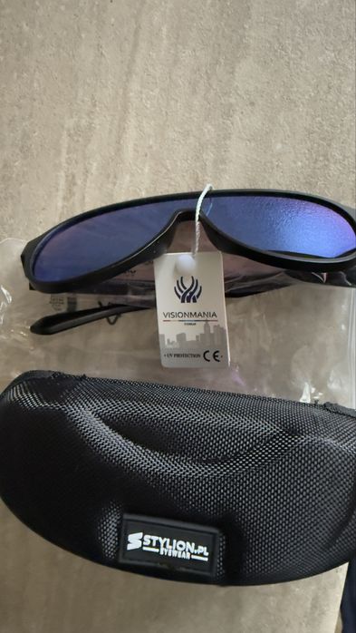 Чисто нови очила синьо зелени