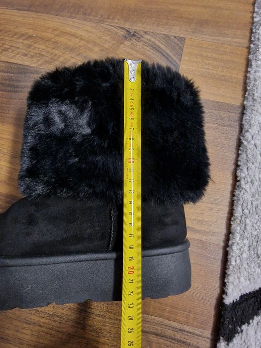 Ghete dama tip ugg negre
