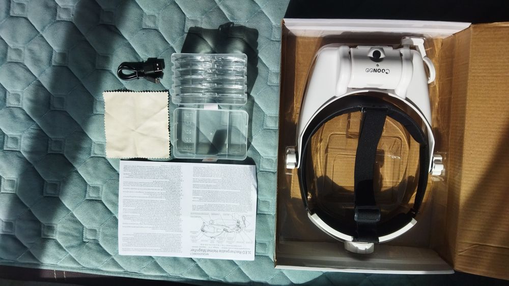 Лупа с креплением на голову