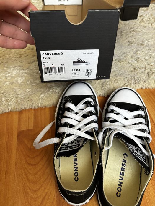 Tenisi Converse All Star, marimea 30 (18,5 cm), 90 lei