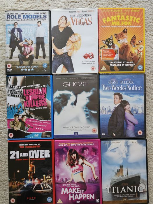 Оригинални  DVD  на Английски език от лична колекция
