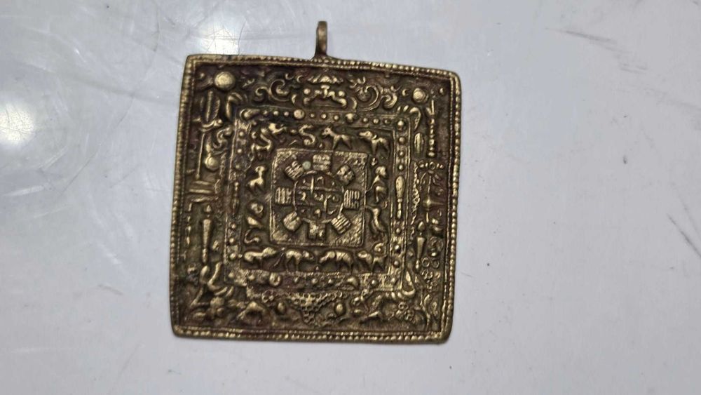 Amuleta astrologica tibetana de protectie