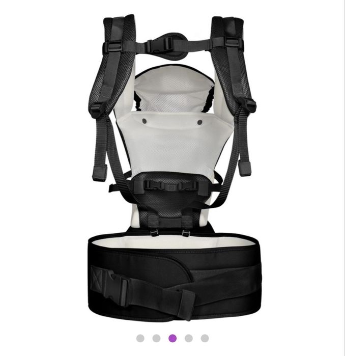 Кенгуру 3 в 1 KikkaBoo - Chloe Mesh, Black